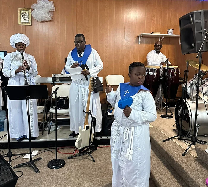 Prayer Band and Conduct Mount Sinai Cherubim and Seraphim Church in Saint Paul, MN